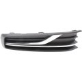 Passenger Side Fog Light Cover For Volkswagen Passat 2016 2017 2018 Textured Black Outer Grille Bezel Vw1039145 561854662gryp 
