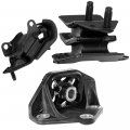 Automatic Transmission Mounts 3 Piece Set For Acura Tl 04-06 2l Front Left Rear And Parts 9215 9220 9458 A65020 A4544 A65002 