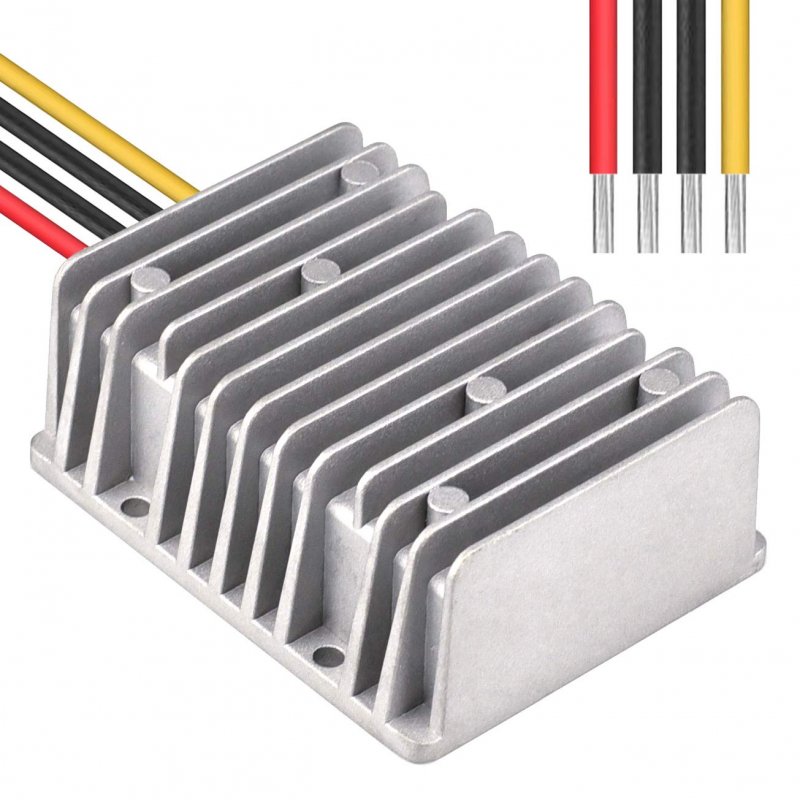 Cllena Dc 8v-40v To 13 8v 25a Automatic Buck Boost Converter Step Down Up Regulator Voltage Reducer Waterproof Regulated Power
