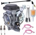 Secosautoparts New Carburetor Compatible With 40mm Cv Performance Tuned Carb Replace 27421-99c 27490-04 27465-04 27031-95