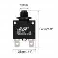 Uxcell 5pcs Thermal Overload Protector Ac 125 250v 8a Push Button Reset Circuit Breaker