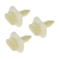 Panel Trim Retainer For Gmc Safari 1990 1995 White Nylon Door Fasteners 3 4 By 7 8 In Head 013 Hole Replaces 10073833 10161510 