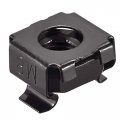 Uxcell Snap-in Cage Nuts M8 X 1 25mm Carbon Steel Metric Nut For Server Shelve Cabinet 25pcs