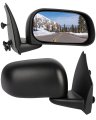 Left And Right Side View Mirror Fit For 04-09 Dodge Durango 