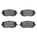 Disc Brake Pads For Mazda Mx 5 Miata 2006 To 2025 Front 4000 Hybridynamic Series Mechanical Wear Sensor 1 75 In Inner Pad 