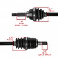 Caltric Front Right And Left Complete Cv Joint Axles Compatible With Suzuki Lt-a500x King Quad 500 Axi 4x4 2011 2012 2013 2014