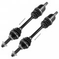 Caltric Front Right And Left Complete Cv Joint Axles Compatible With Suzuki Lt-a500x King Quad 500 Axi 4x4 2011 2012 2013 2014