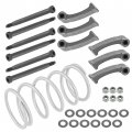 Caltric 6x Centrifugal Lever Set Weights W Spring Compatible With Can-am Outlander 800r Max 2011-2012