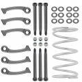 Caltric 6x Centrifugal Lever Set Weights W Spring Compatible With Can-am Outlander 800r Max 2011-2012