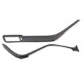 Kadore Interior Front Center Console Strips Trim Molding Cover For Toyota Camry 2018 2019 2020 2021 2022 2023 Carbon Fiber