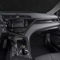 Kadore Interior Front Center Console Strips Trim Molding Cover For Toyota Camry 2018 2019 2020 2021 2022 2023 Carbon Fiber
