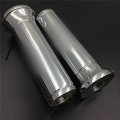 Smt-7 8 Alloy Handlebar Hand Grips Compatible With Kawasaki 250 400 750 R Rr 1100 Zxr Chromed B00rudyuxi