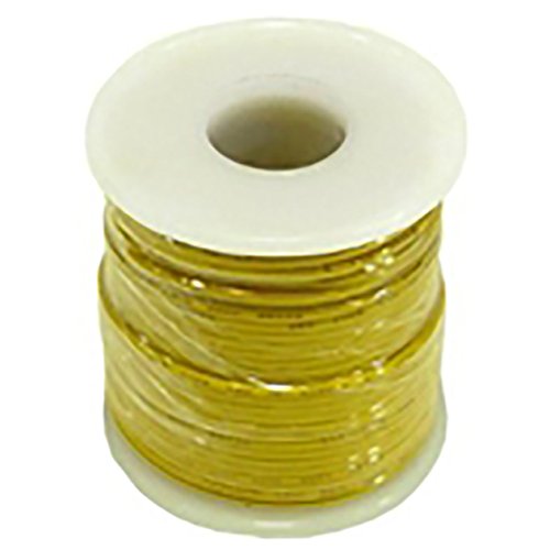 Stranded Hook Up Wire 22 Gauge Tinned Copper Yellow 100 Ft Spool 300 Vrms
