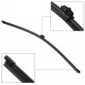 X Autohaux 1 Pcs 400mm 16 Rear Windshield Wiper Blades Replace For Audi Q3 2011-2022 Rubber Plastic Black