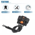 X Autohaux Ignition Coil Connector Wiring Harnesses Replacement For Chevy Cruze 2011-2016 Pigtail Plug No 13355825 Plastic