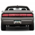 Ipick Image Compatible With Dodge Real Carbon Fiber Insert Black 50 States Stainless Steel License Plate Frame