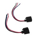 9008 H13 Headlight Bulb Socket Connector Plug 2 Pack Female Pigtail Wiring Harness For Ram 1500 2500 3500 2010 To 2020 Cruze 