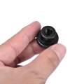 Knurled Thumb Nuts 10pcs M8 X 24 16mm Carbon Steel Nut Adjusting Round Knobs Fasteners For 3d Printer Parts Black 
