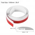 Uxcell Floor Transition Strip 3 3ft Self Adhesive Carpet Edging Trim 1 Meter Pvc For Height Less Than 3mm White