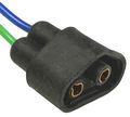 Electronic Voltage Regulator Connector Pigtail 5329a For Chrysler Vehicles 1972 To 1987 Black 2 14ga Leads 25 Per Package 