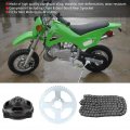 Motorcycle Sprocket Kit Drive System T8f Chain With 6t Gear Box Rear For Mini 47cc 49cc Aluminum Alloy