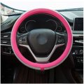 Crystal Steering Wheel Cover For Women Car Staring Easy To Install 15 Inches Diamond Fits Most Vehicles Sedans And Suv Rosered 