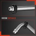 A-premium Inlet And Outlet Engine Oil Cooler Line Hose Assembly Compatible With Chevrolet Express 1500 2500 Gmc Savana 1500