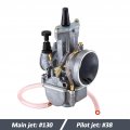 Svkzgfz Pwk 32mm Carburetor For Honda Cr80 Cr85r Cr125 Kawasaki Kx80 Kx100 Kx125 Suzuki Rm65 Rm85 Rm85l Yamaha Dt125 Yz85 Yz125