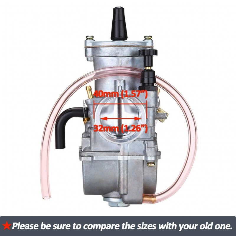 Pwk 32mm Carburetor For Honda Cr80 Cr85r Cr125 Kawasaki Kx80 Kx100 Kx125 Suzuki Rm65 Rm85 Rm85l Yamaha Dt125 Yz85 Yz125