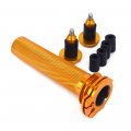 Jfg Racing Throttle Tube Twist Bar Ends Cap Plugs-hand Grips Gas For Drz400r Drz400s Drz400sm 00-16 Dr250s Dr250sr 92-04 