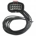 Autokay Headlight Connector Pigtail Harness Plug Fit For Chrysler 300 2011-2019 Xenon Hid Led 12-wire Replaces 68196278ad