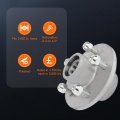 Ocpty Trailer Hub Wheel Bearing Kits For 1-1 16 Outer 1-3 8 Inner Tapered Spindle Grease Seal 3 500 Lb Axles 5 Bolt Lug