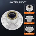Ocpty Trailer Hub Wheel Bearing Kits For 1-1 16 Outer 1-3 8 Inner Tapered Spindle Grease Seal 3 500 Lb Axles 5 Bolt Lug
