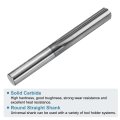 Chucking Reamer 7 8mm H7 Solid Carbide Lathe Machine 6 Straight Flutes Shank Milling Cutter Tool For Metal Wood Hole Reaming