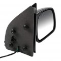 Ocpty Black Passenger Side View Mirror Textured With Power Adjustment Manual Folding Heating Compatible For 1999-2010d For