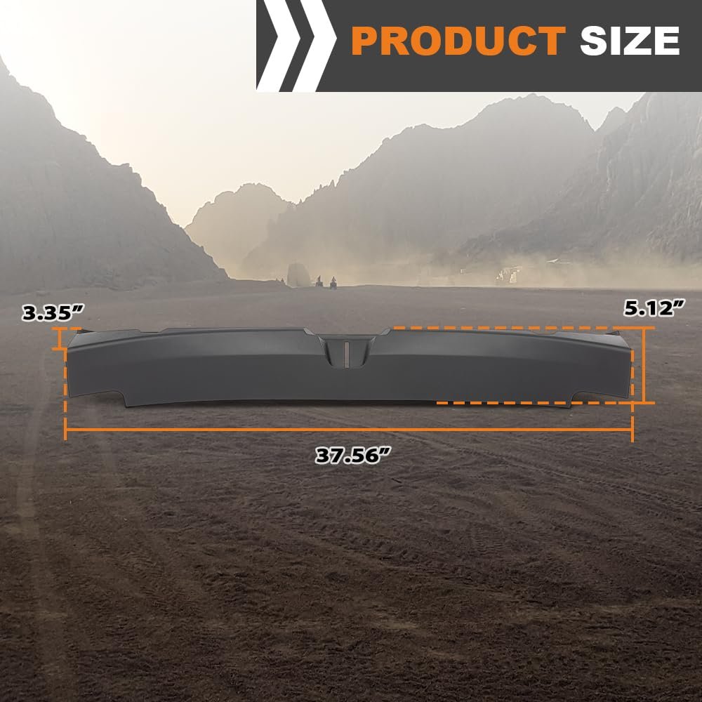 Trunk Trim Assembly Scuff Plate For Tesla Model 3 2017 2023 Black Pp Material Replacement Part Number 00 G 108631g 00 Rim