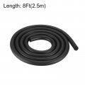 Uxcell Foam Rubber Weather Seal Strip 16mm 5 8 Diameter 2 Meters 20ft Long Round Epdm For Diy Gasket Warehouse Pads Tubing