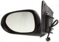 Mirror Compatible For 2007-2012 Dodge Caliber Left Driver Power Glass Textured Black 