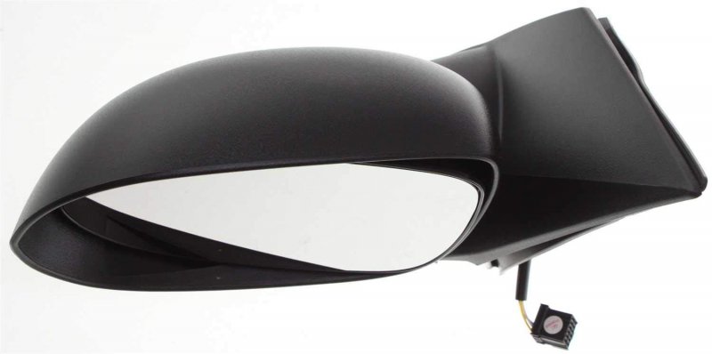 Mirror Compatible For 2007-2012 Dodge Caliber Left Driver Power Glass Textured Black