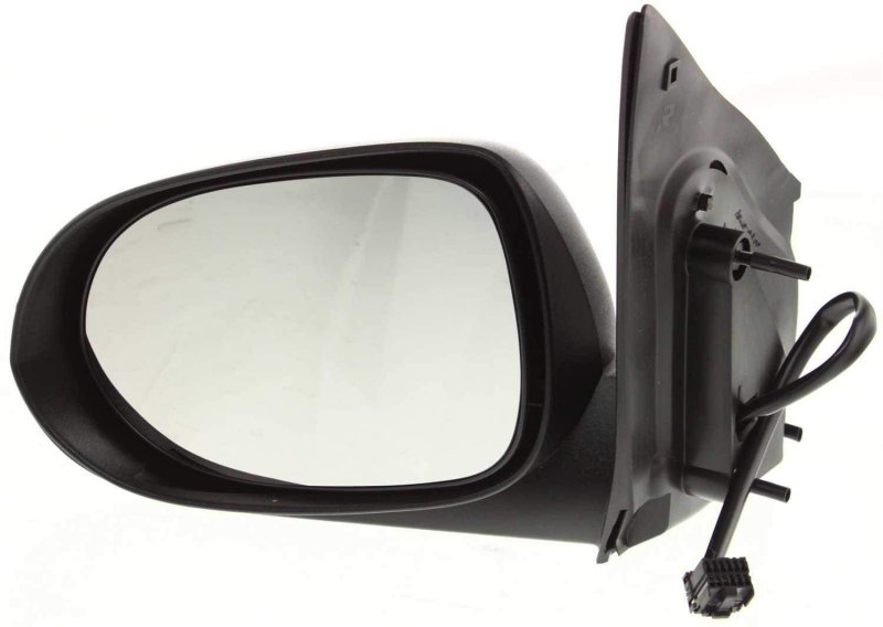 Mirror Compatible For 2007-2012 Dodge Caliber Left Driver Power Glass Textured Black