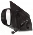 Mirror Compatible For 2007-2012 Dodge Caliber Left Driver Power Glass Textured Black