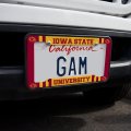 Iowa State University Primary Logo License Plate Tag Frame