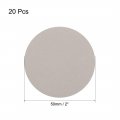 Uxcell 2 Inch Wet Dry Sanding Discs 3000 Grit Hook And Loop Disc Silicon Carbide Sandpaper 20pcs
