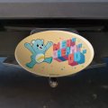 Care Bears Unlock The Magic Wish It Oval Tow Trailer Hitch Cover Plug Insert