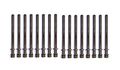 Hbk260 Head Bolt Kit For 1999 To 2017 Honda Acura Saturn 3 0l 7l V6 Sohc Grade 8 Iron Black Oxide In 16 Unc Hexagon Bolts 