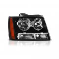 Black Bezel Oe-style Headlight Headlamp Assembly For 2007-2014 Chevy Avalanche Tahoe Suburban 1500 2500 Passenger Side 