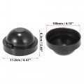 X Autohaux 2pcs 105mm Car Rubber Housing Seal Caps Headlight Dust Cover Waterproof Dustproof