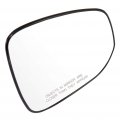 Ocpty Passenger Side Mirror Glass Replacement Fit For 2013-2018 Toyota Rav4 With Non-heated Chrome Rm72479-11prb-aut