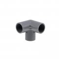 Uxcell 20mm Pvc 3-way Elbow Tee Pipe Fitting Gray 10pcs And 4 Way Fittings Blue