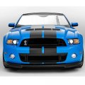 Ipick Image For Ford Mustang Cobra Universal Fit Enforced Stand-up Auto Windshield Sun Shade At Standard Size 54 X 27 5